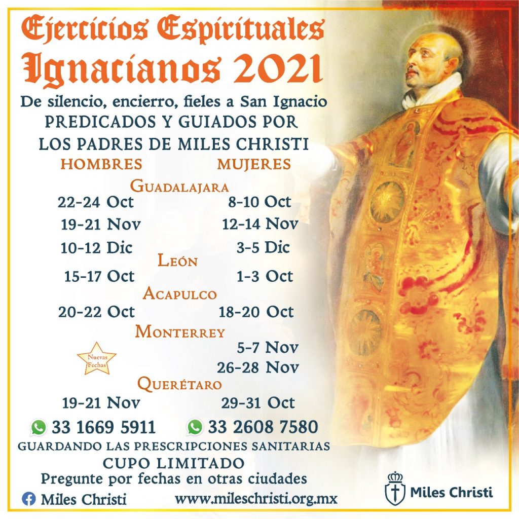 Ejercicios Espirituales 2021