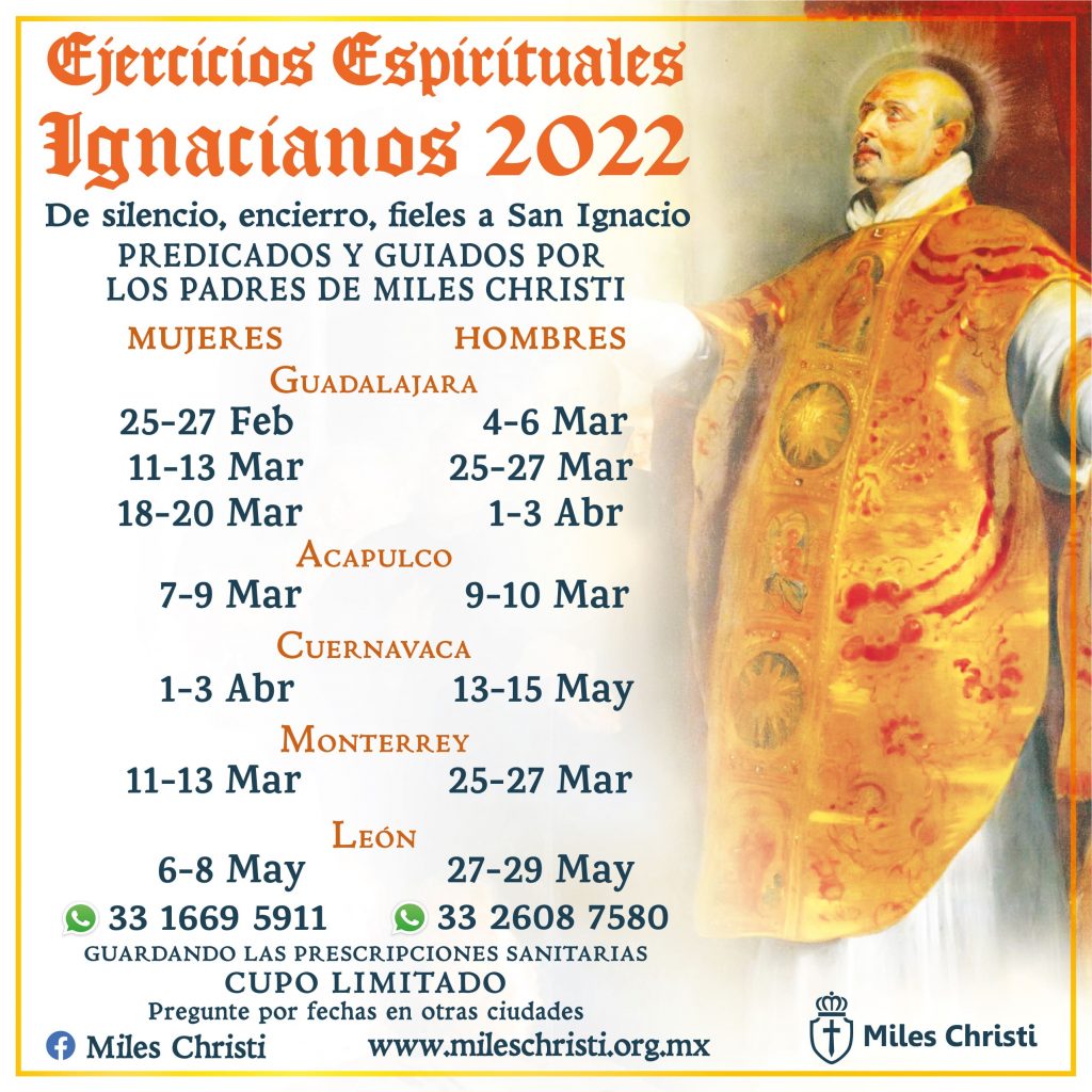Ejercicios Espirituales Miles Christi México