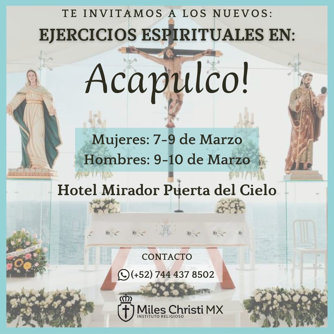 Ejercicios Espirituales Acapulco 2022