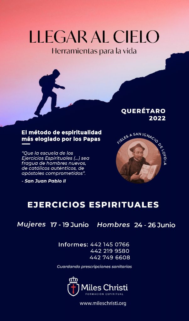Ejercicios Espirituales Querétaro 2022