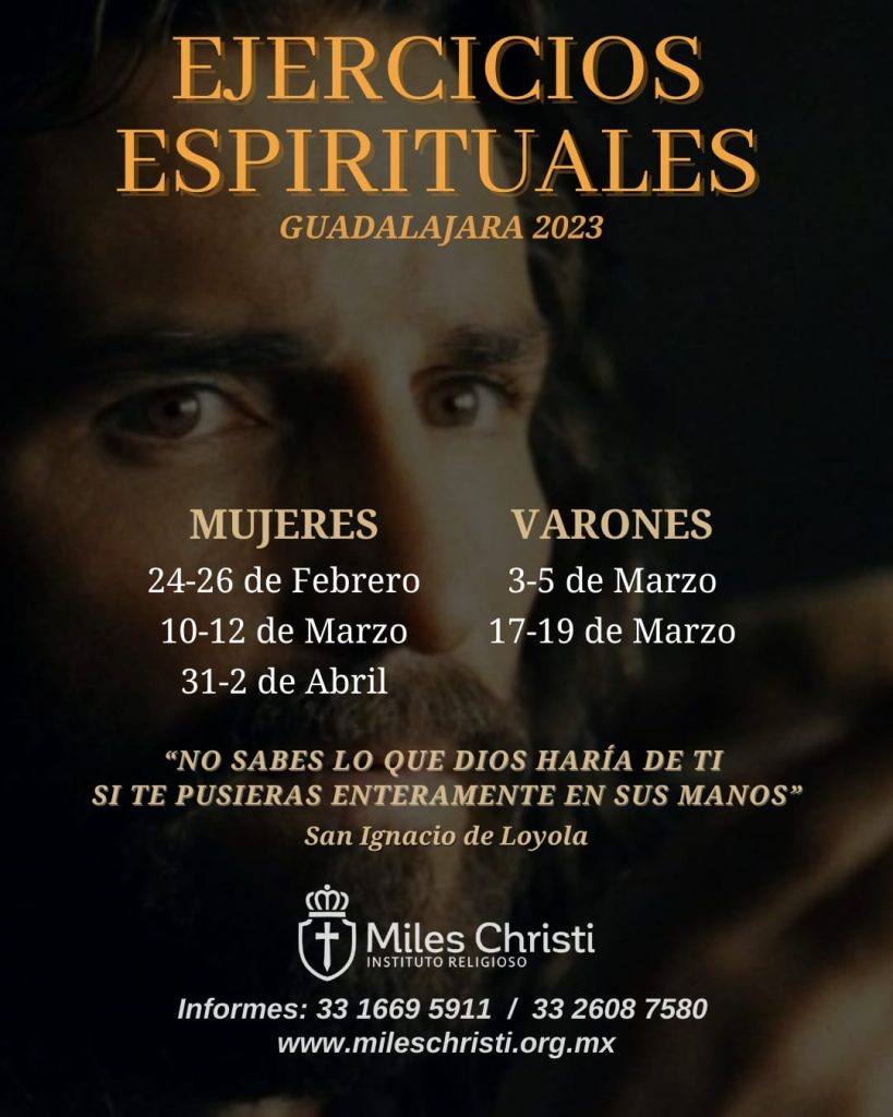 Ejercicios Espirituales Guadalajara 2023