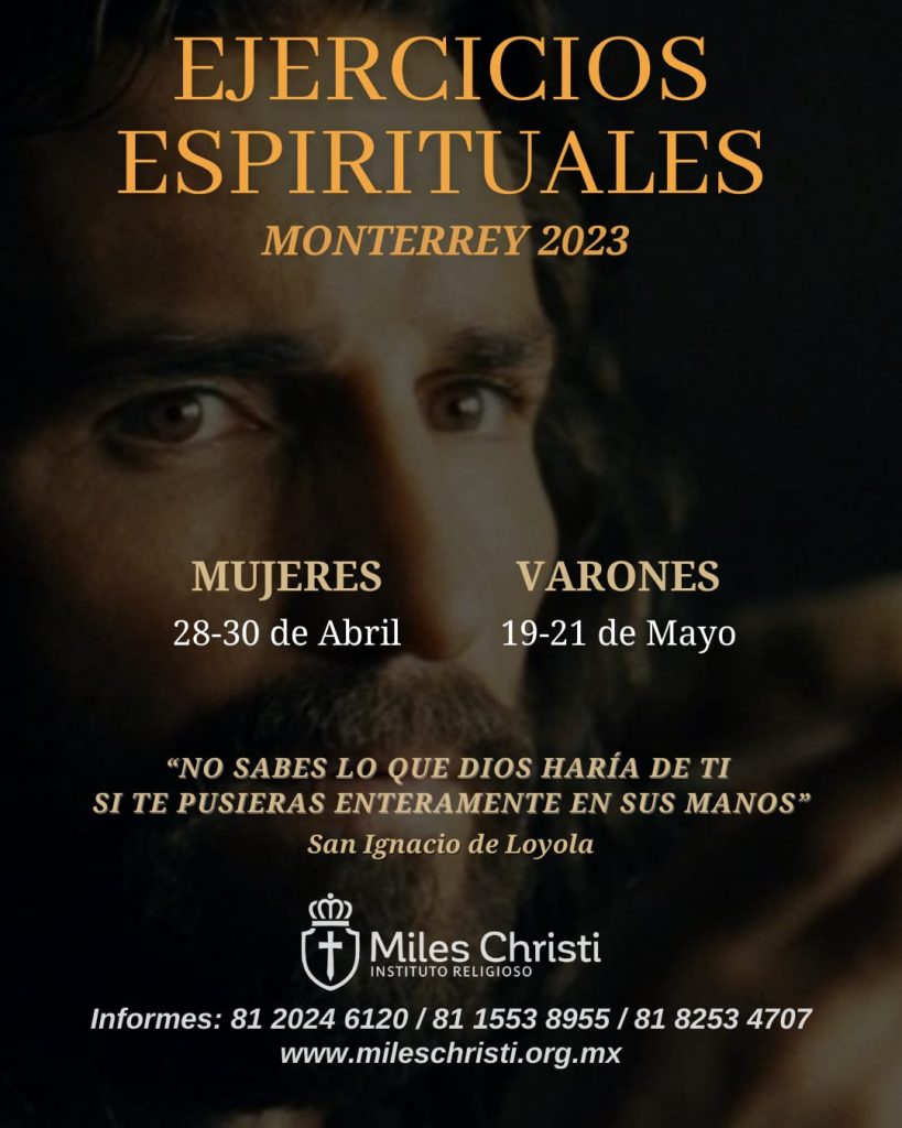 Ejercicios Espirituales en Monterrey 2023